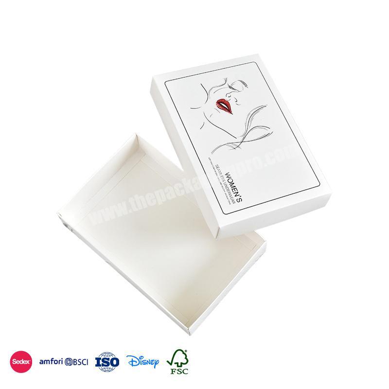 New Type Hot Sale Custom Personalized Simple Design Window Transparent colorful paper cosmetic box