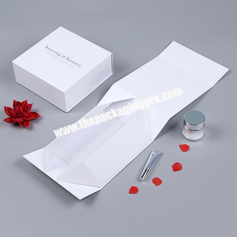 OEM ODM Cardboard Paper Folding Makeup Gift Box Packaging Boxes Cosmetics Custom Logo