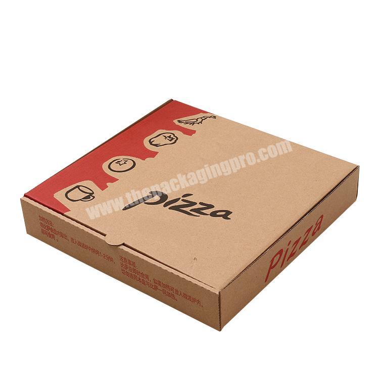OEM Pizza Take Away Restaurant Posting Mailer Corrugated Food Packaging Box