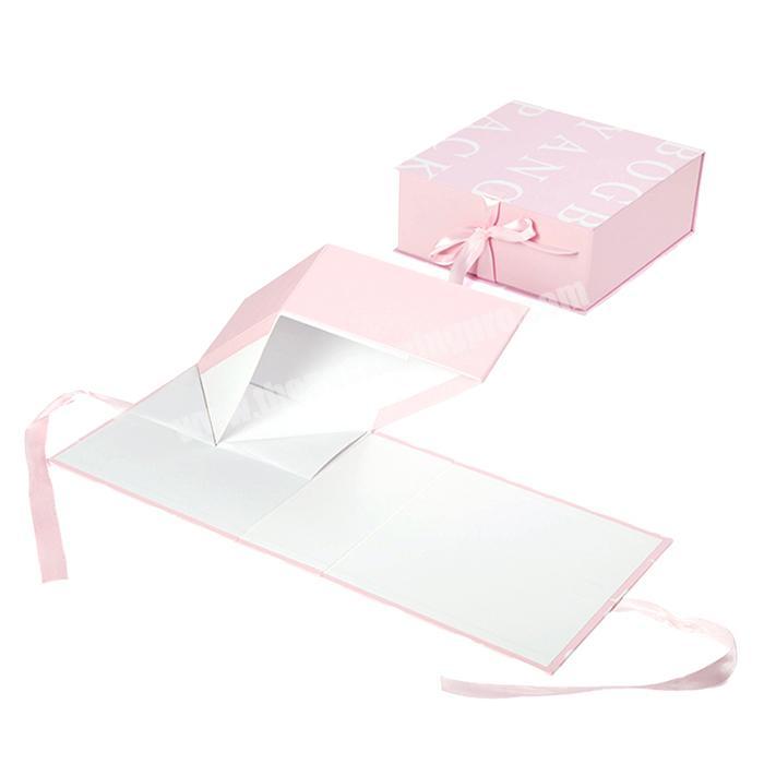 OEM factory luxury closure packaging folding creative paper gift box