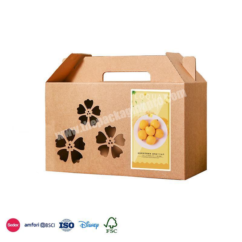Online Shop Hot Sale Personalized minimalist design can be customized in different shapes fruit picking box manufacturer