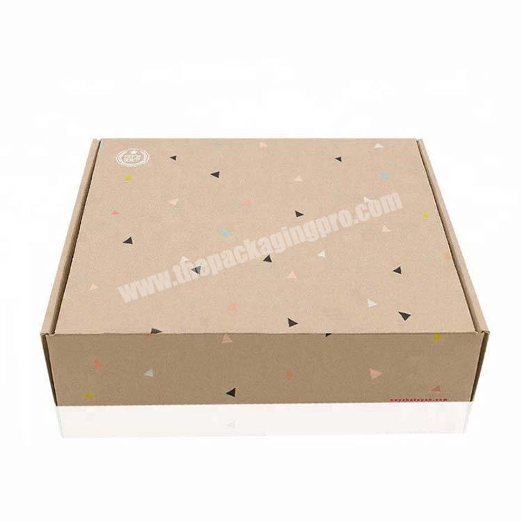 Packaging Custom Design Kraft Paper Corrugated Box With Logo
