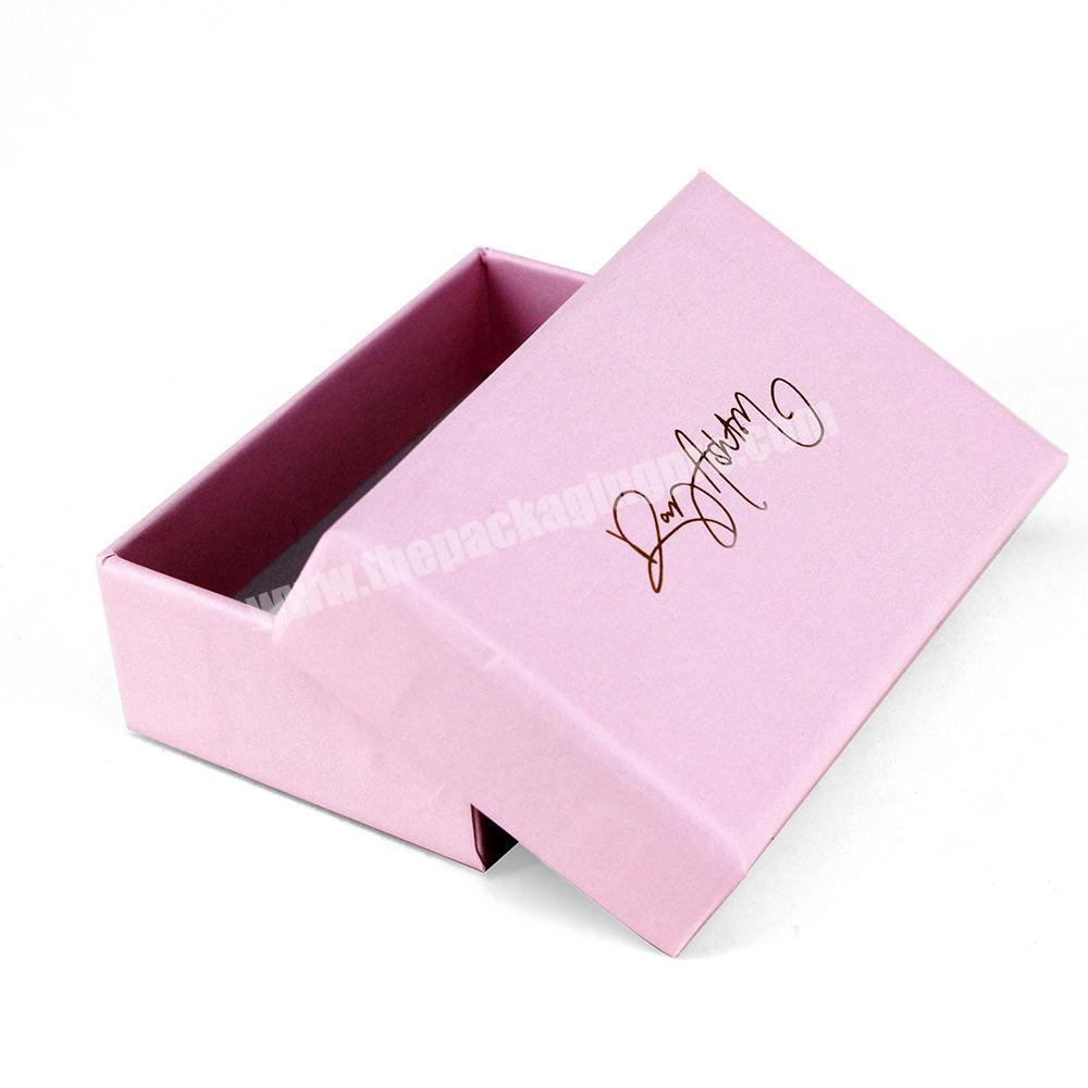 Paper jewelry packaging box with logo gift box cheap custom design boxes