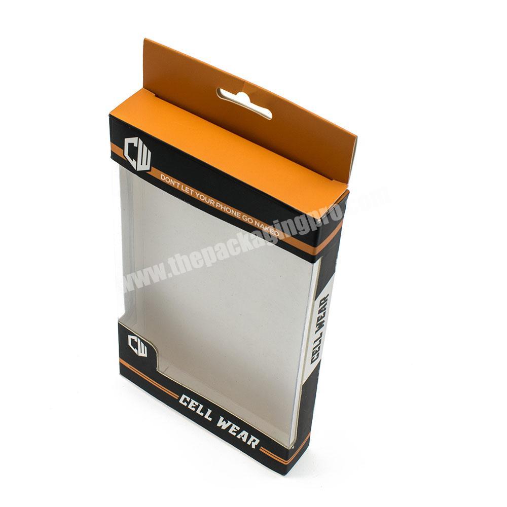 Personalized Glossy False Nail Packaging Paper Box With Pothook