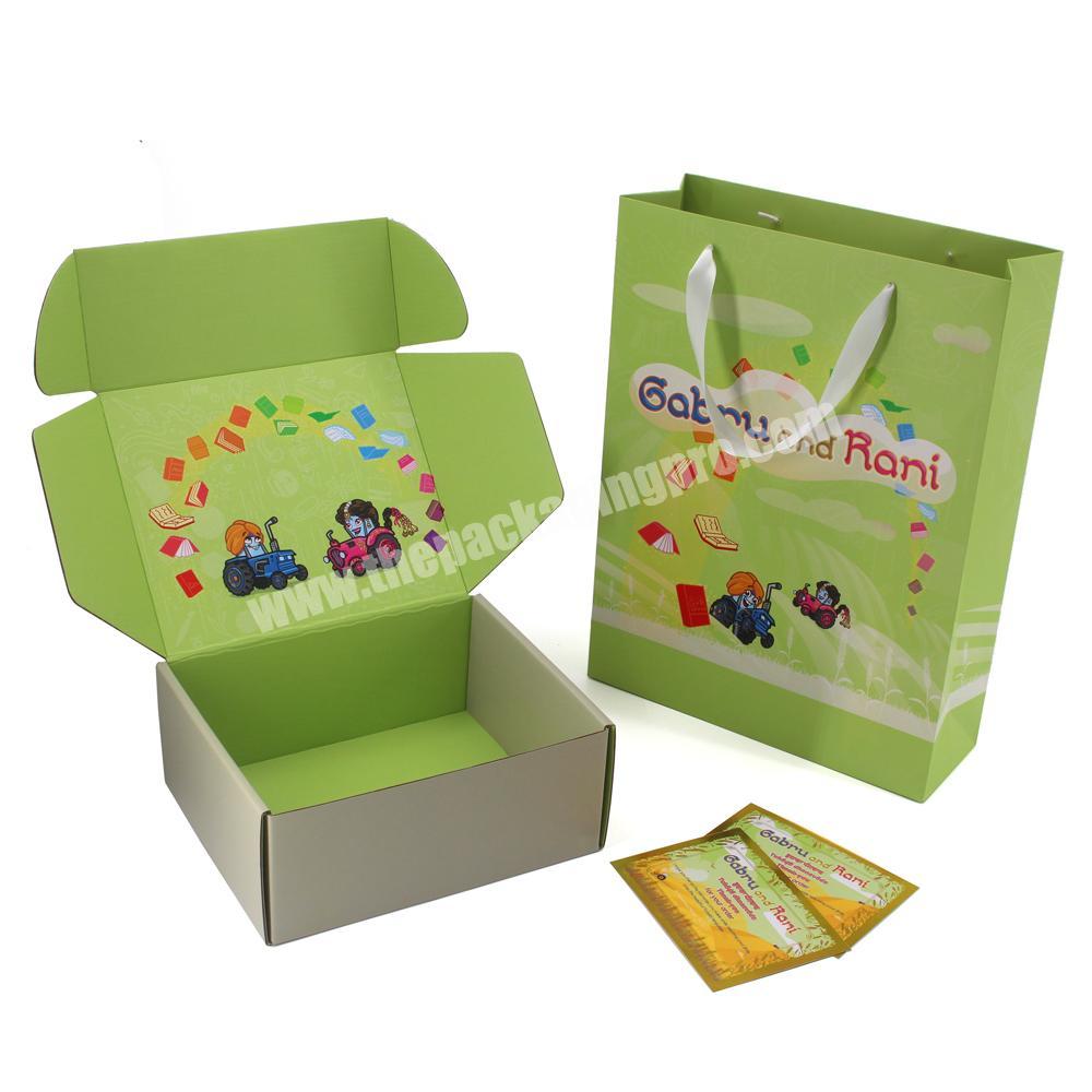 Personalized paper packaging toy packaging box and bag