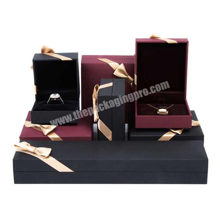 Popular Custom Logo Luxury Paper Jewelry Boxes