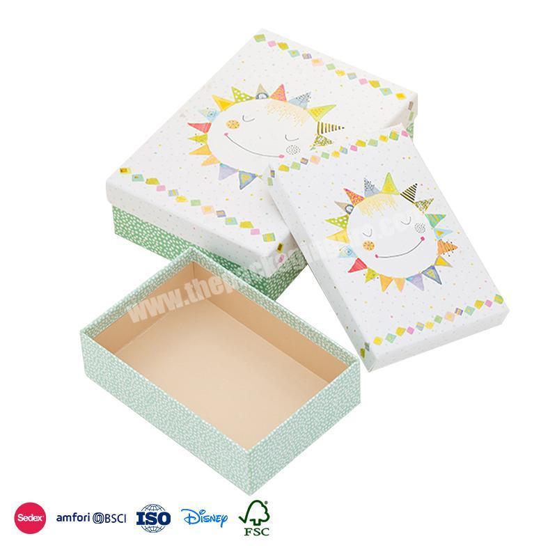 Professional Manufacturer Square Lid and Base Cube Printing Makeup Skin Care Cosmetic Plastic Gift Box with Lid
