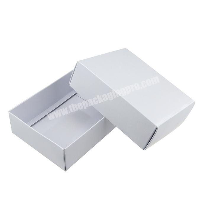 Professional necktie box packaging cardboard hot silver necktie gift box