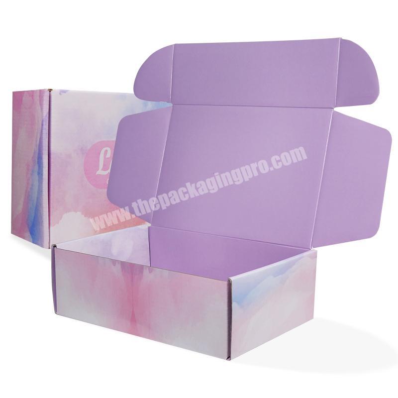 Promotion Price Luxury Customized Gift Cosmetic Corrugated Shipping Packaging Paper Box