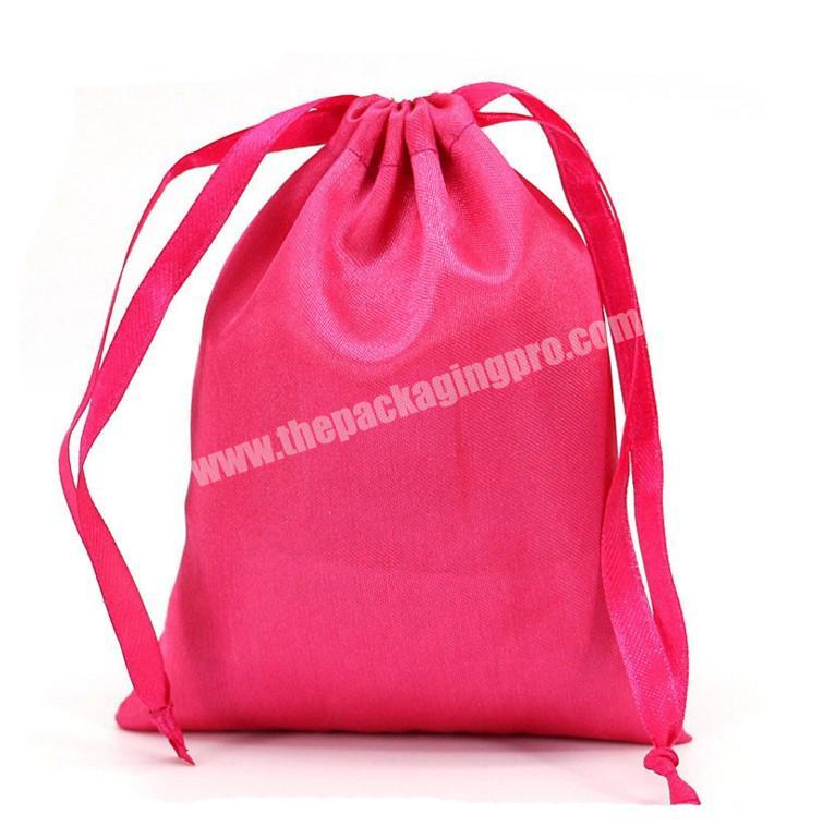Qingdao Yilucai Hair Bundle Packaging Hair Packaging Bags Silk Satin Hair Extension Bag Promotion Offset Printing Accept