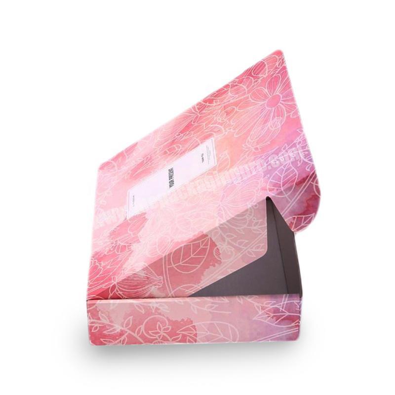RR Donnelley Custom Logo High-grade Fashionable Style Pink Mailer Boxes
