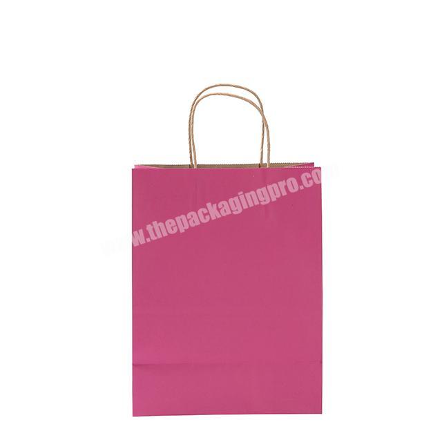 Paper Custom Logo Design Popular Shopping Bags with Handles