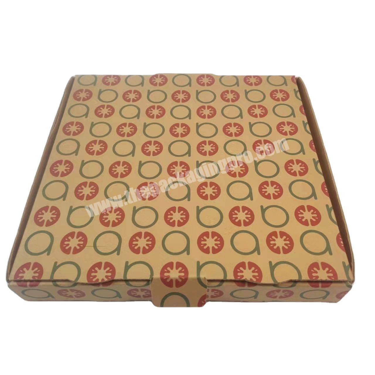 SENCAI manufacturer card paper boxes food packaging pizza paper boxes