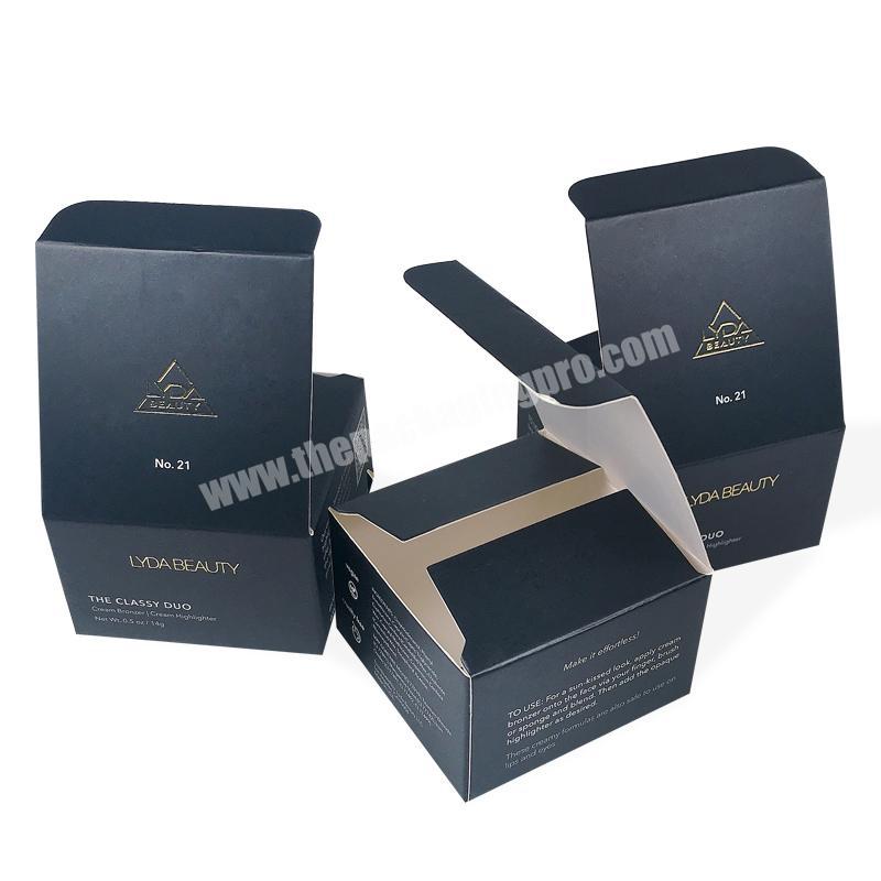 Sencai Cosmetics High Quality  Factory Luxury Cosmetic for Lotion Bottle Perfume Packaging Paper Box