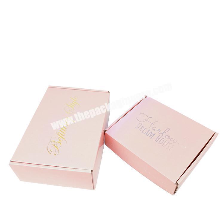 Sencai cosmetic packaging paper box corrugated box with your own logo packaging