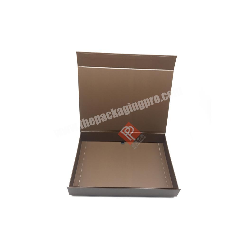 Shenzhen Factory Direct Magnetic Folding Packaging Box Premium Finish Gold Foil Stamping Cardboard Paper Toy Packaging Boxes