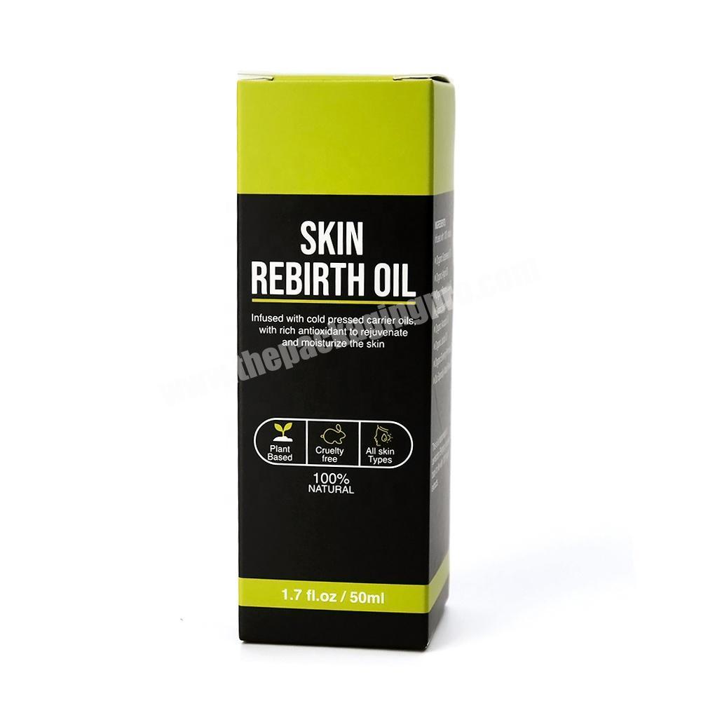 Skincare Packing 30ml Cosmetic Skin Rebirth Oil Paperboard Box