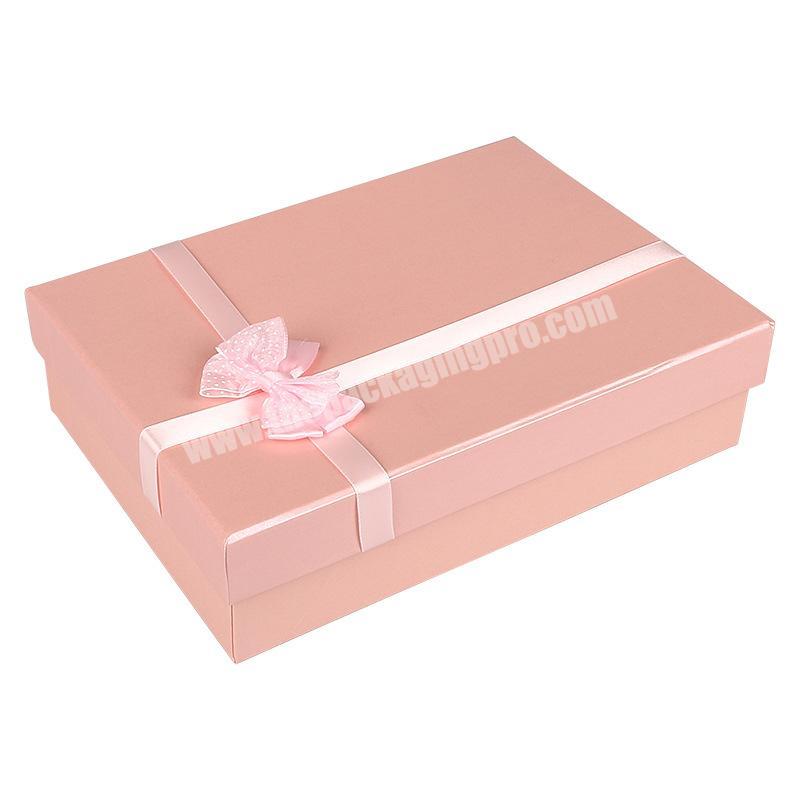 Souvenirs Gifts Jewelry World Cover Box Socks Towel Ribbon Bridesmaid Gift Box Packaging Customized 300 Pcs Accept