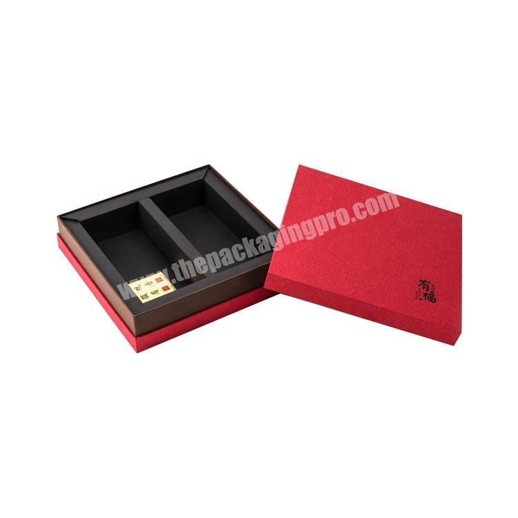 Specialized Customized Make High-grade Gift Box Tea Packaging Box Boutique Lid and Base Box