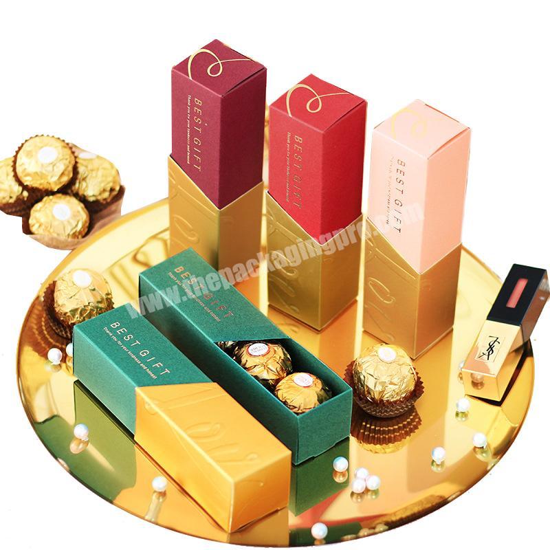 Supplier Custom Luxury Paper Handmade Small Chocolate Packaging Box