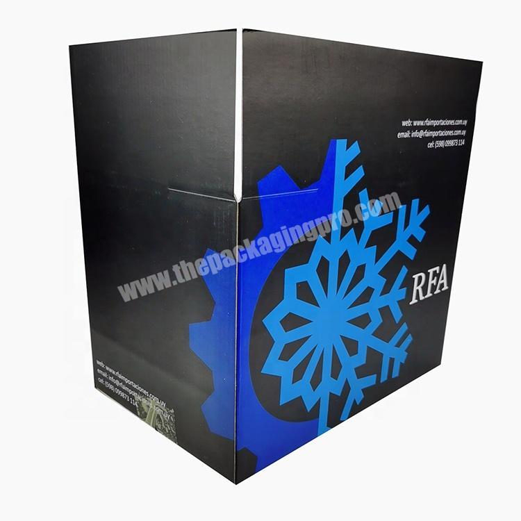 Ex-factory Price Matte Black Corrugated Carton Paper Box