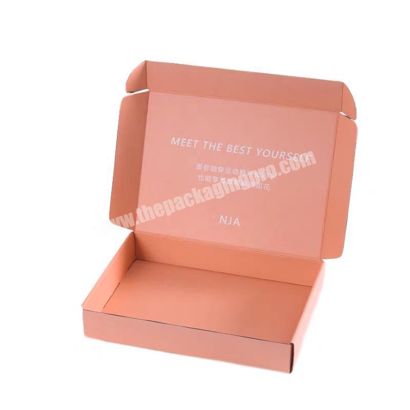 Top Sale Quality Matt Lamination Packaging Apparel Corrugated wedding dress Paper box