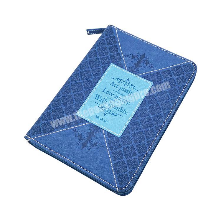 Vintage Practical Note Book High Quality Hardcover Notebooks Personal Memo Note Book with Zipper