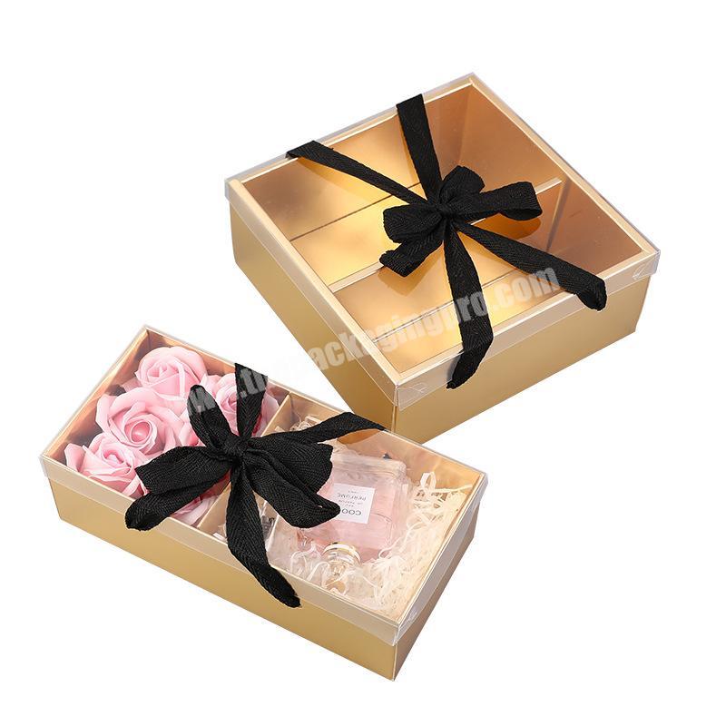Wholesale Custom Beauty Wedding Gift Box Favors Candy Flower Box Packaging Romantic Gift Box