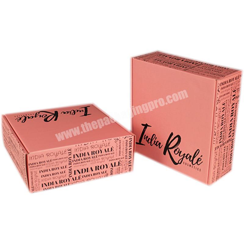 Wholesale Custom Card Corrugated Paper Box Recycled Colored Gift Boxes Corrugated Mailing Boxes