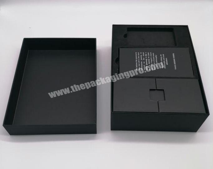 Wholesale Custom  Luxury Rigid Cardboard  Phone Gift Lid And Base Paper Box
