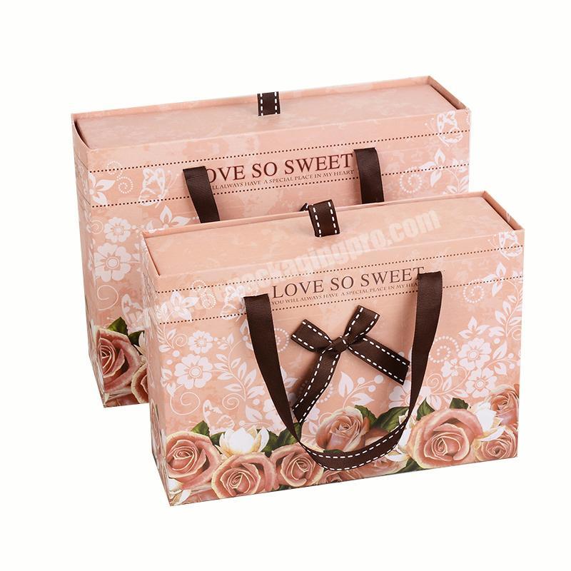 Wholesale Drawer Gift Box Custom Drawer Fancy Gift Box for Jewelry Dress Wedding Gift Box with Logo Paperboard Drinkware JL R511