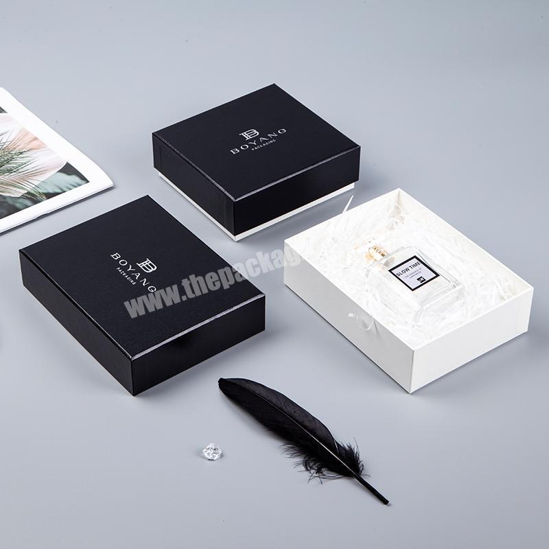 Custom Luxury Rigid Cardboard T Lid And Base Box With
