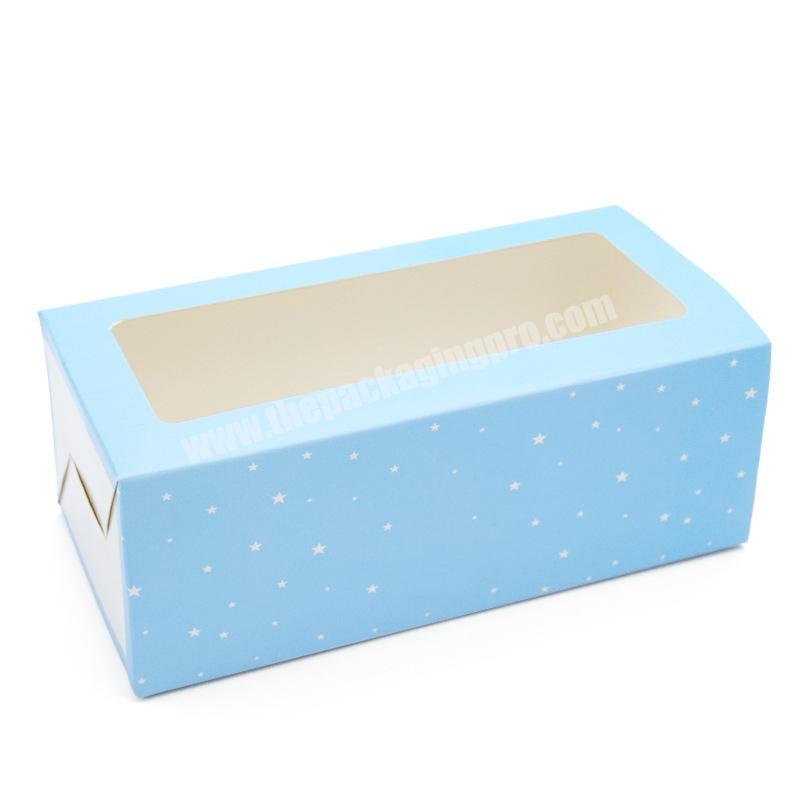 Wholesale Printing Biscuit Cakebox Food Paper Packaging Box For Sweet Food