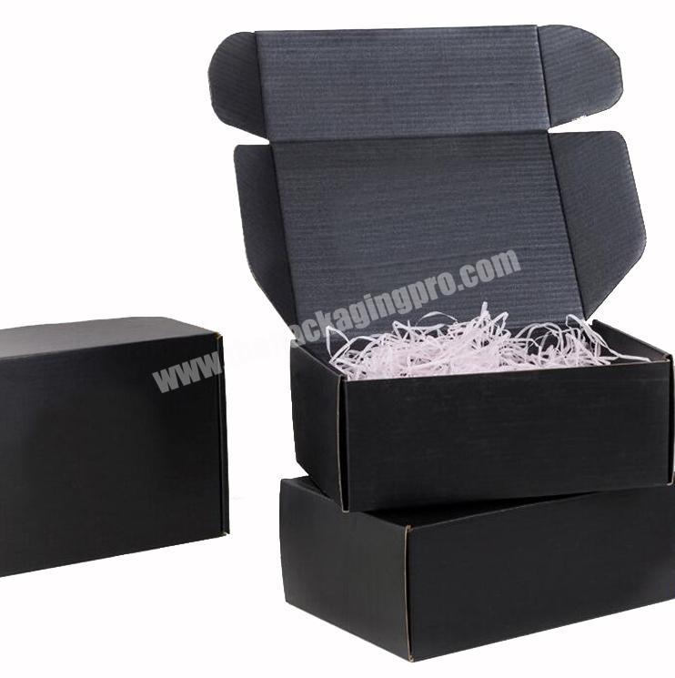 Wholesale Recycled  Packaging Customized Printing Shipping Box Recycled Folding Corrugated Box Clothing Shipping Boxes