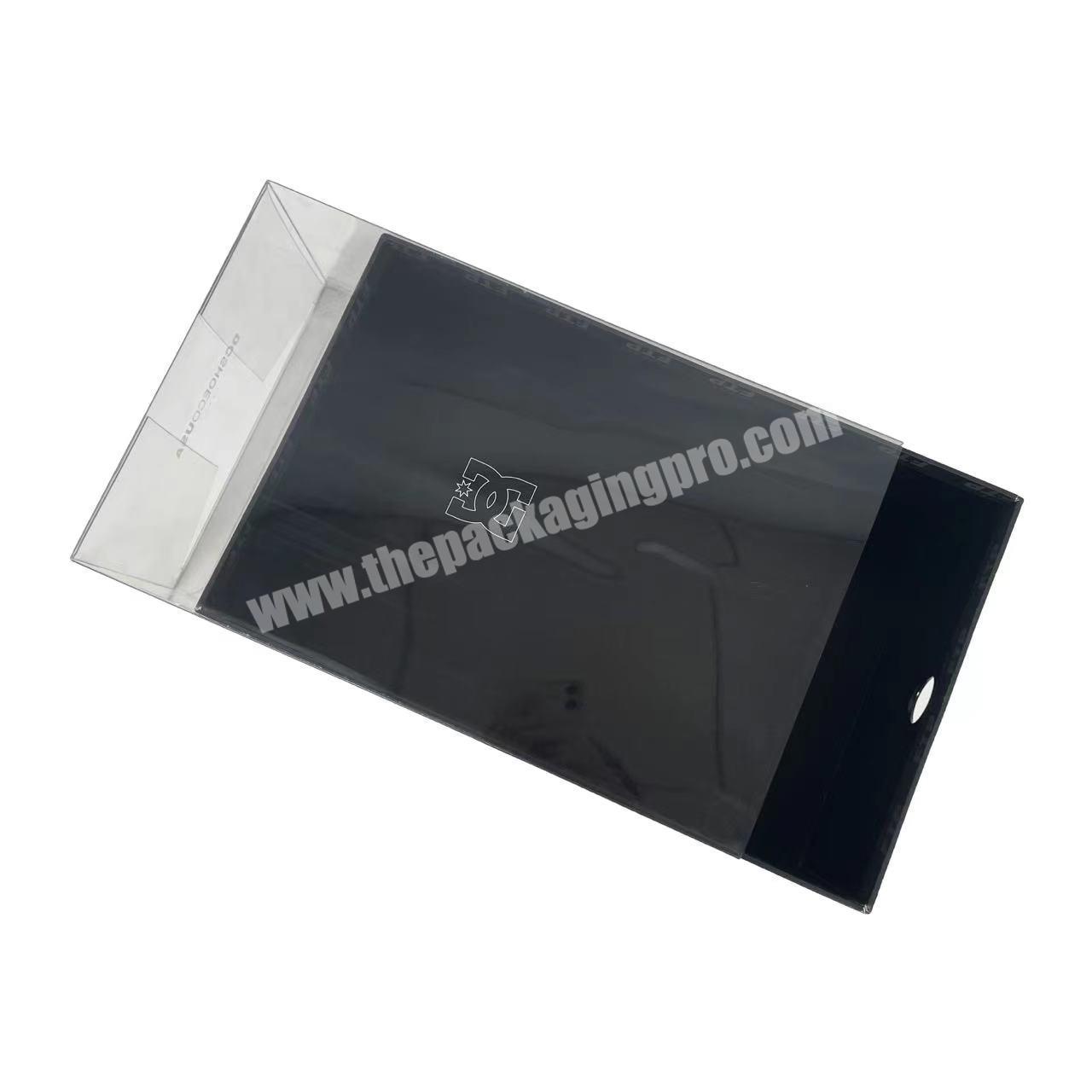 Wholesale Transparent Plastic Paper Amazon Hot sale Paper Storage Clear Shoe Box