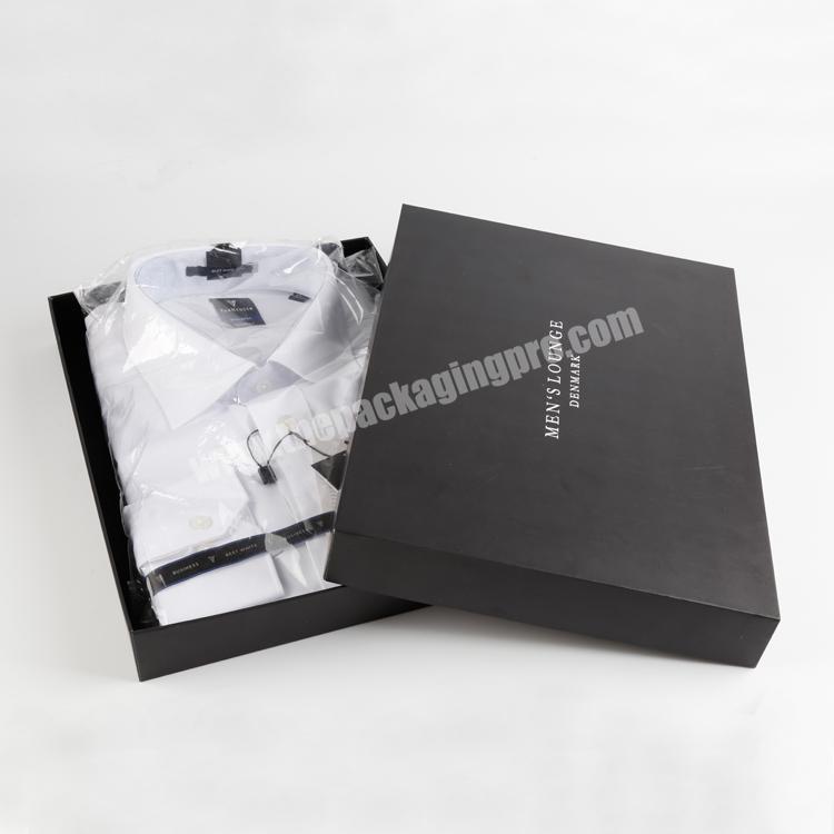 Wholesale custom logo T shirt box men and women t-shirt packaging boxes cloth packing box