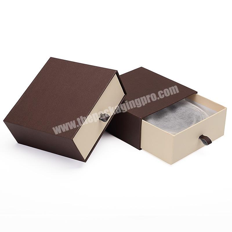 Wholesale high grade drawer paper packaging box for gift