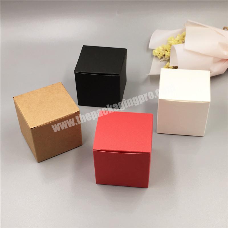 Wholesale kraft paper packing gift box candle packaging boxes luxury unique box packaging