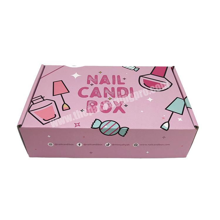 Wholesale matte cosmetics packing paper box for makeup package