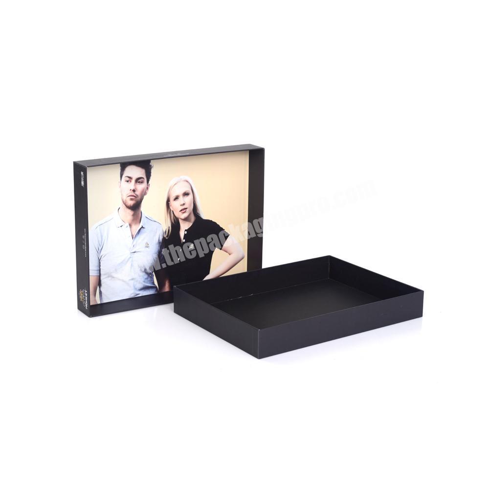 Wholesale private label paper cover wedding anniversary photo gift box graduation photo packaging box