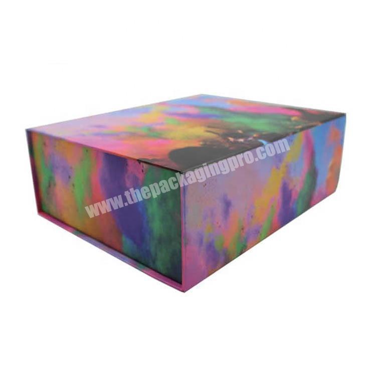 Wholesales Custom Collapsible Magnetic Folding Paper Shoe Box