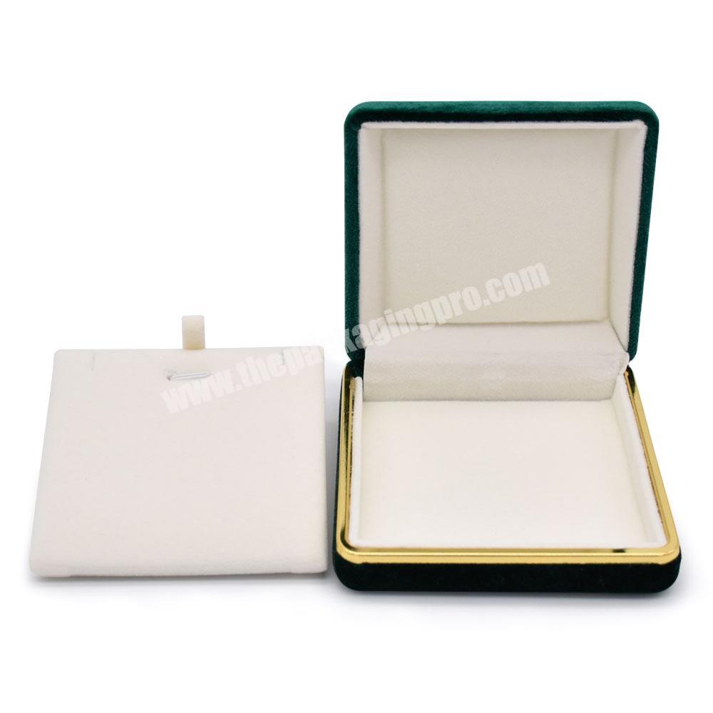 Wholsoale Custom Mini Jewelry Storage Box Velvet Jewelry Bracelet Packaging Gifit Box Necklace Jewelry Box