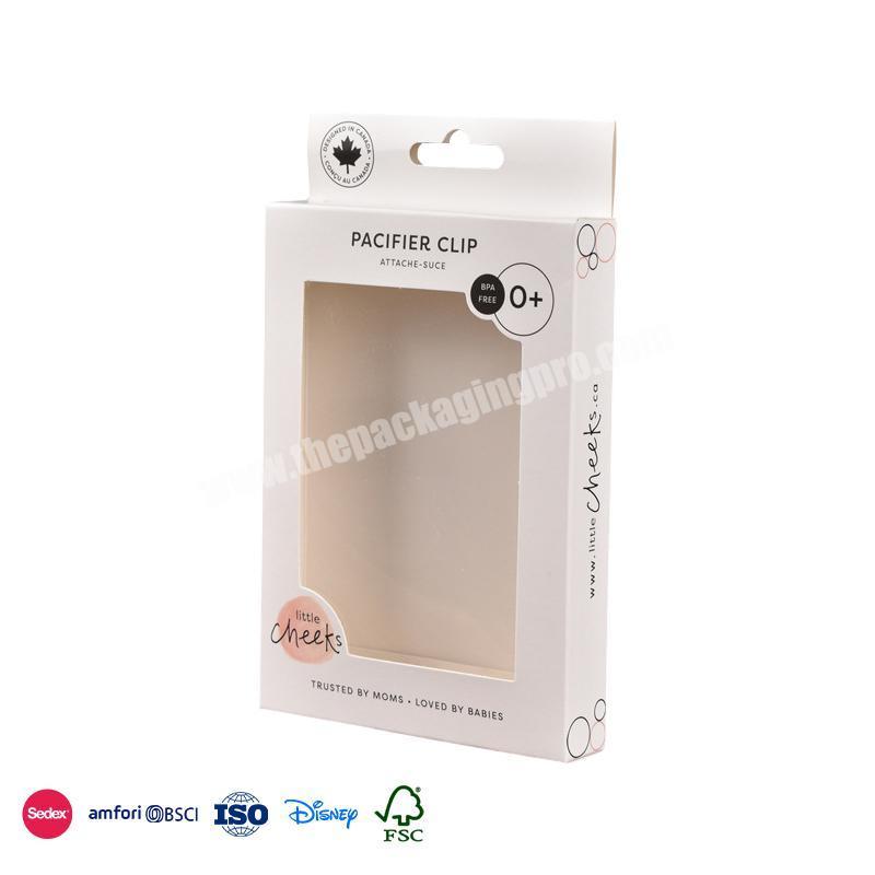 World Best Selling Products Small thin section with transparent cutout design cosumize cosmetics box