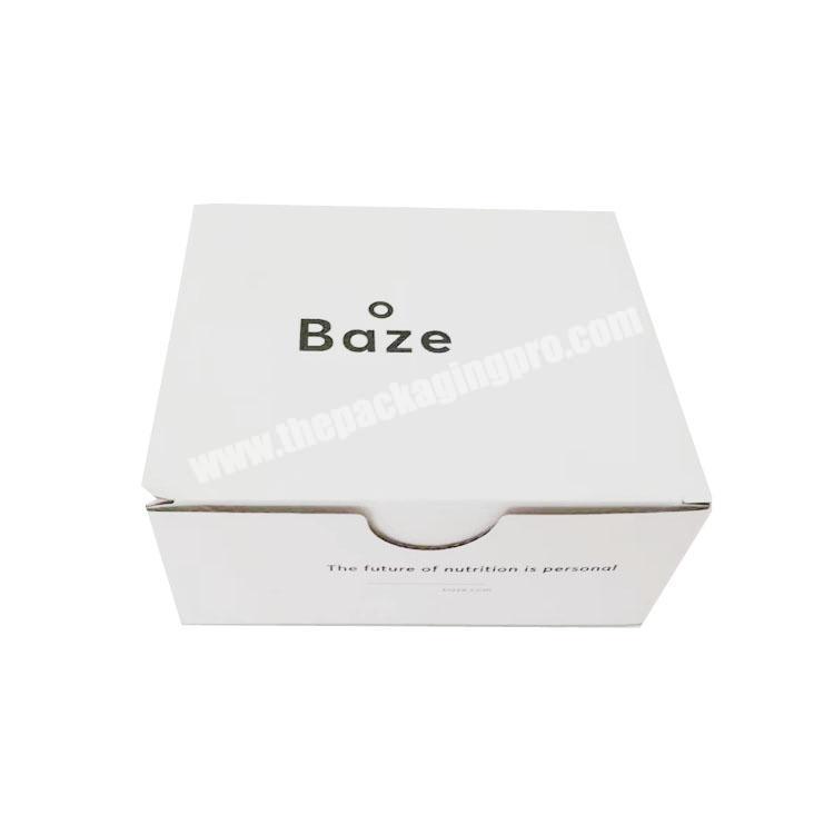 Xiamen factory sale corrugated biscuit cookie box packaging