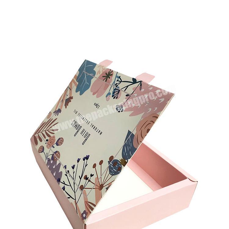 Custom Card Folding Cosmetic Skin Care Packaging Box