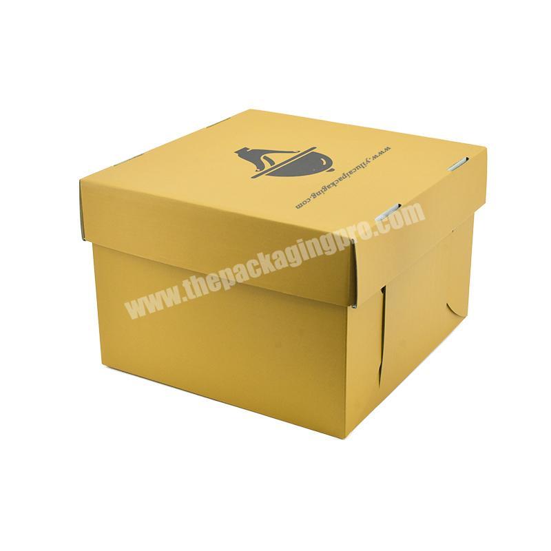 Yilucai Custom Cardboard Gift Snacks Packaging Box for Food