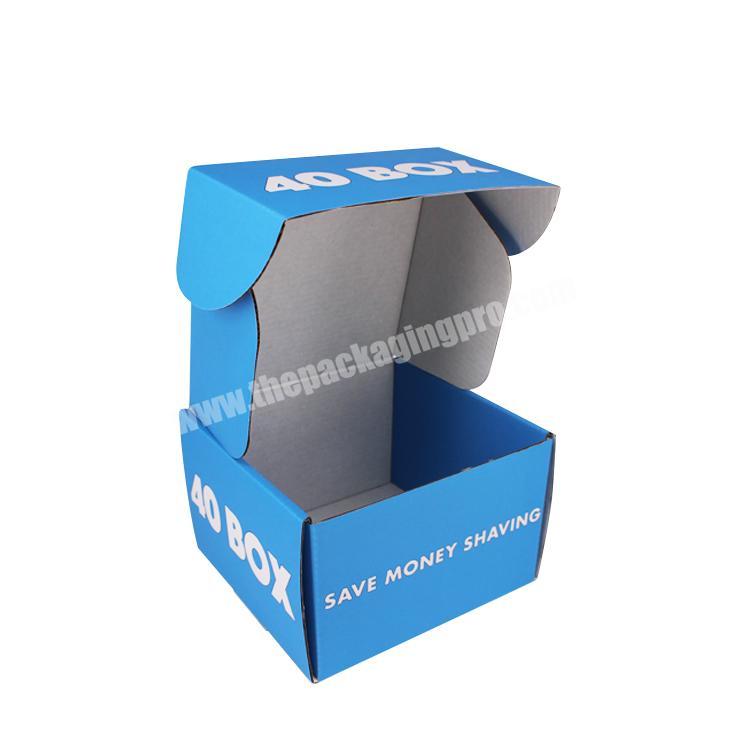 Yilucai Custom E-commerce Tuck Flap Packaging Razor Craft Paper Shipping Box