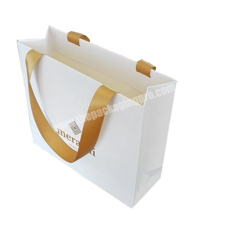 Yilucai Custom Logo Jewelry Gift Bag  Paper Jewelry Packaging Bags