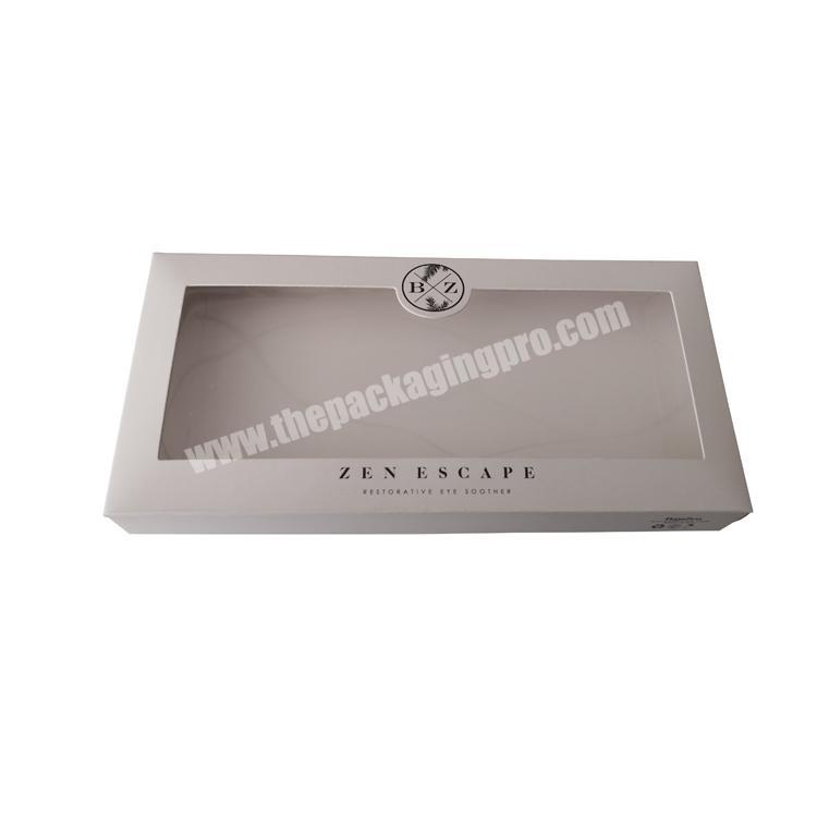 Yilucai Custom Paper Eyeshadow Palette Packaging Box with Window