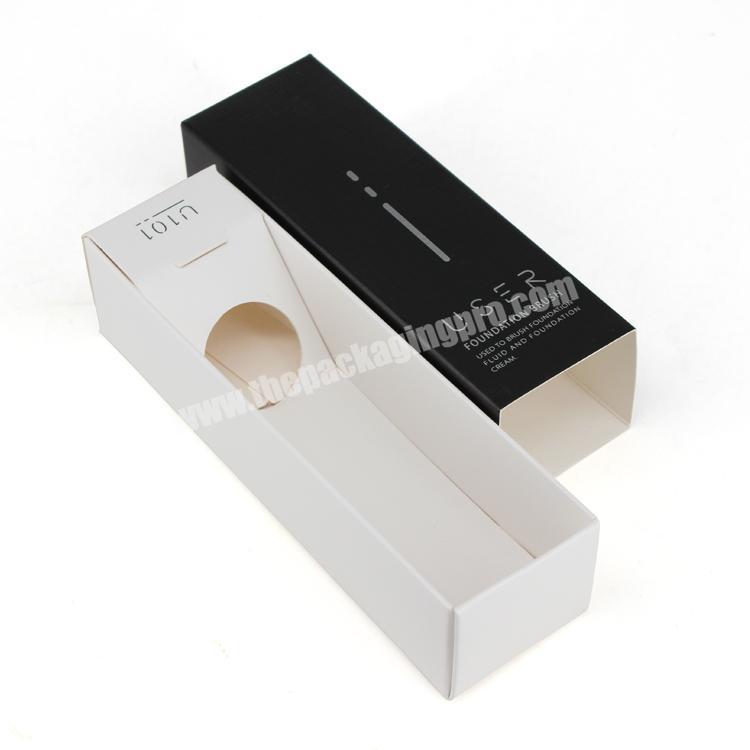 Yilucai Custom Printed Cardboard Cosmetic Box Foundation Brush Box Makeup Brush Box Packaging